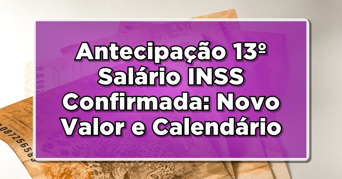 antecipação do 13º salário