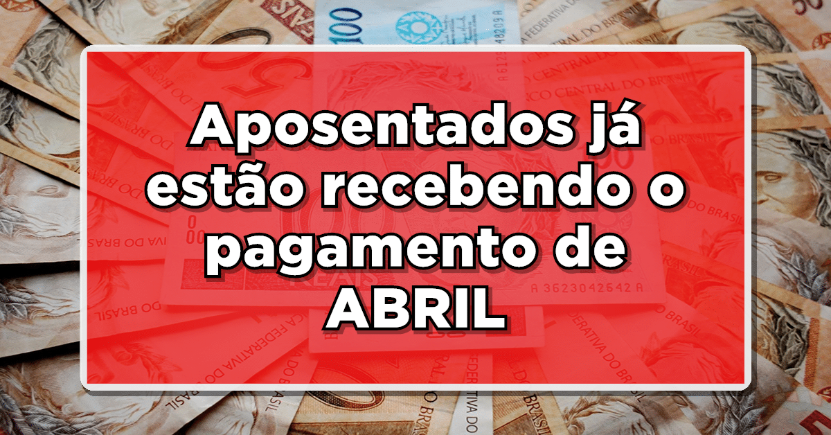 O pagamento do INSS referente ao mês de abril foi iniciado na segunda-feira (24), mas o calendário INSS 2023 teve início nesta terça-feira (02) para um novo grupo de aposentados. Nesta quinta-feira (04), saiba quem irá receber o valor do calendário INSS de abril e maio de 2023.
