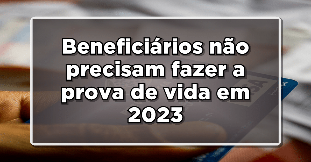 Prova de vida INSS