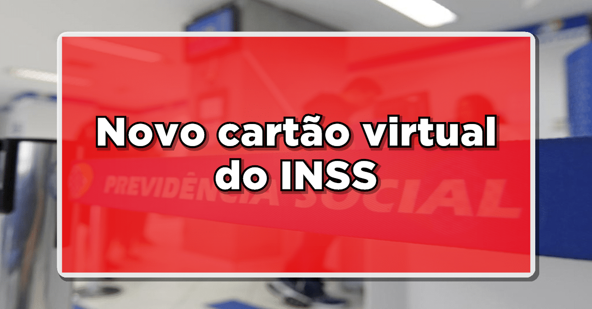 Cartão virtual INSS