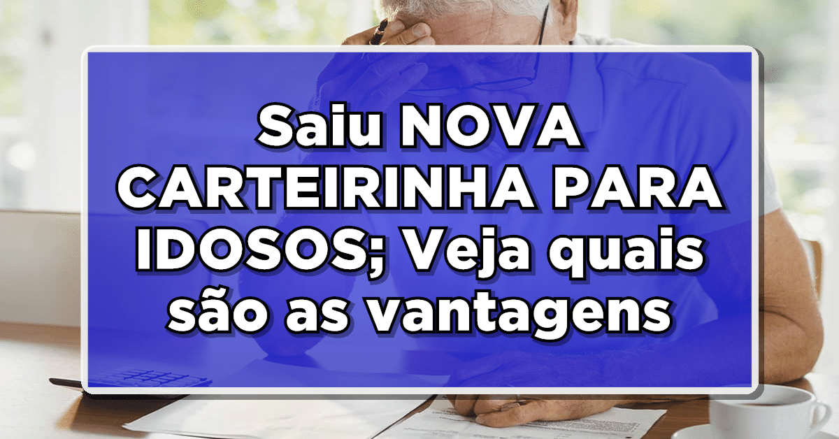 carteirinha idosos