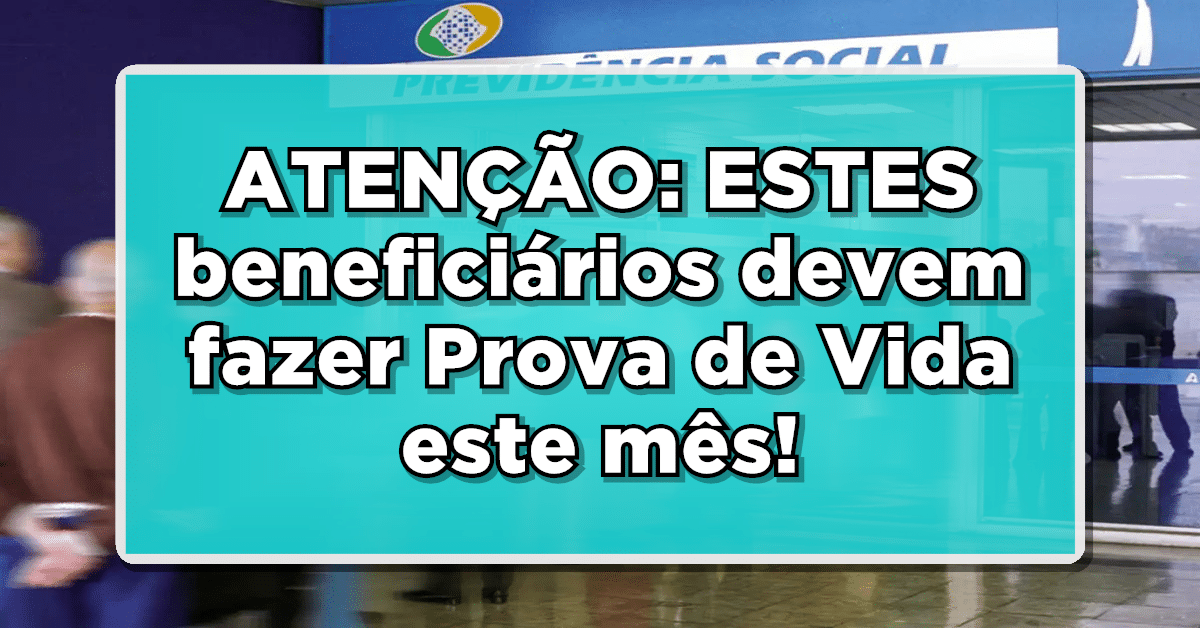 Prova de vida em julho terá mudanças do INSS