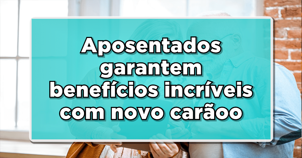 cartão para aposentados