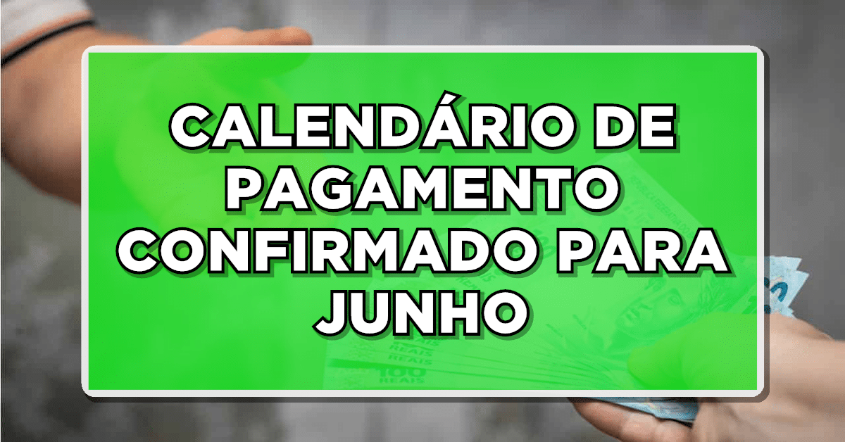 Calendário pagamento INSS