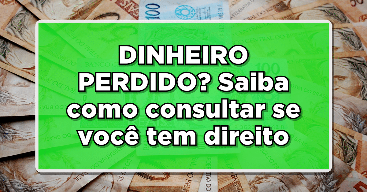 Dinheiro esquecido