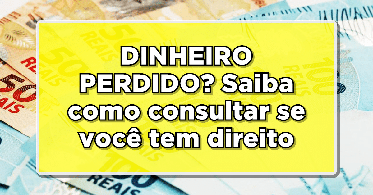Dinheiro esquecido
