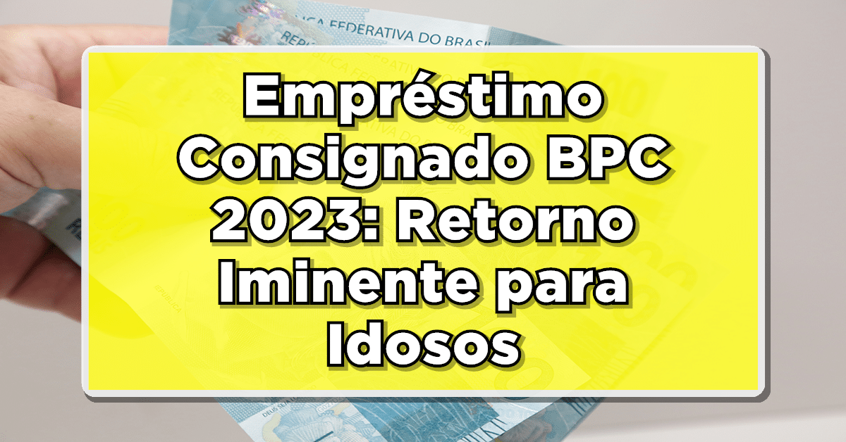 empréstimo consignado BPC