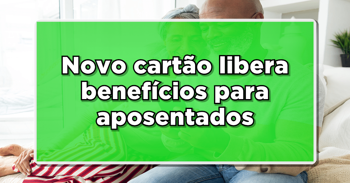 cartão para aposentados