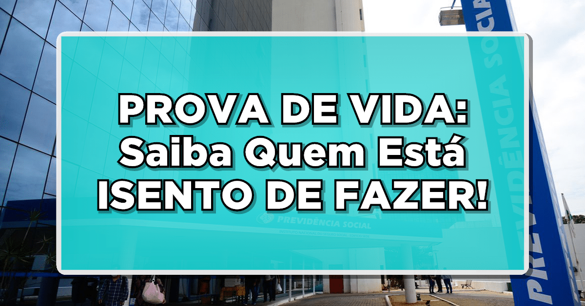 prova de vida INSS
