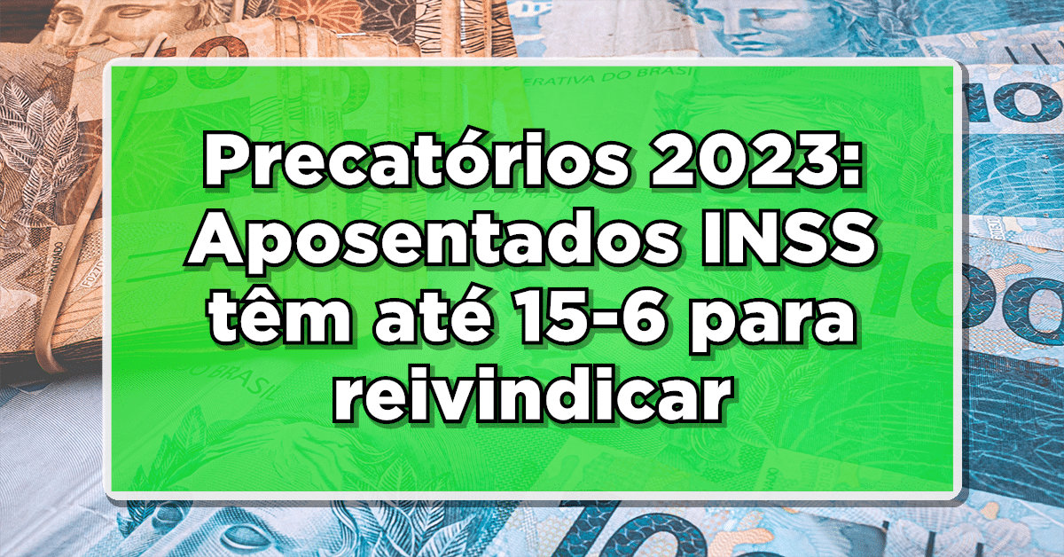 precatórios 2023