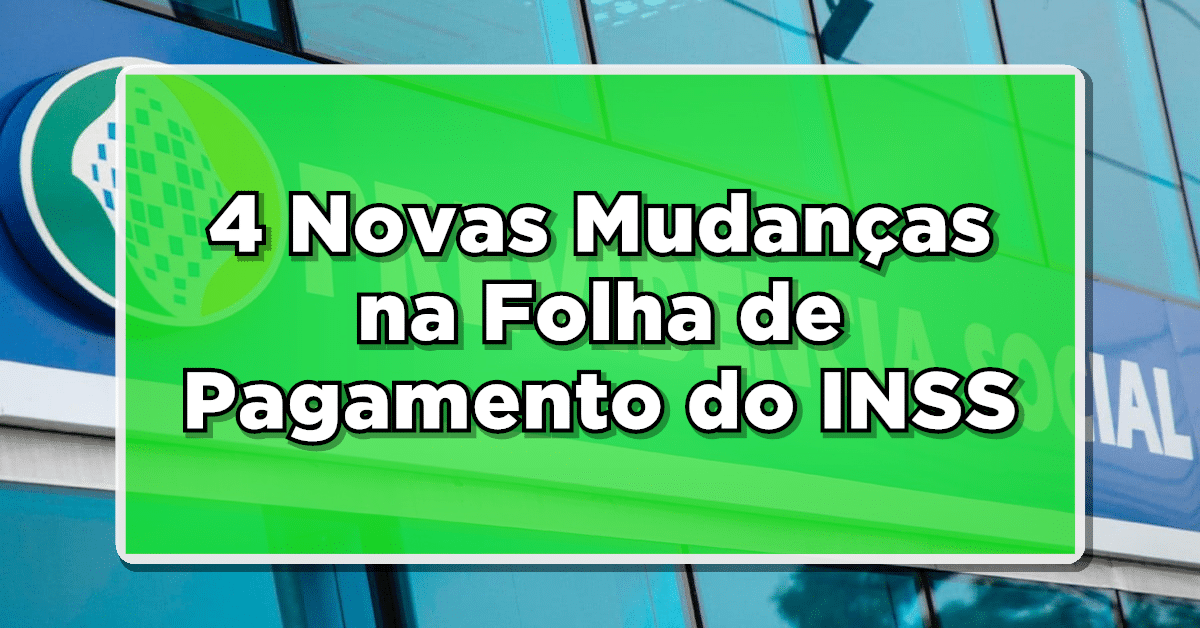 Folha de pagamento do INSS