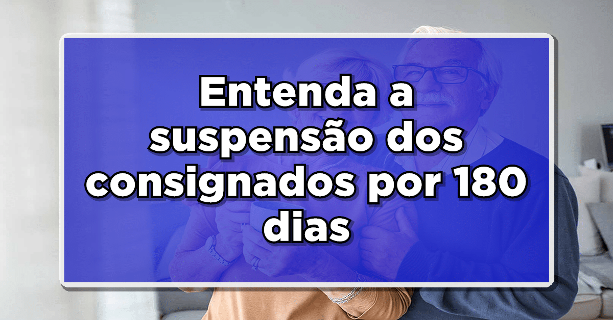 suspensão dos empréstimos consignados