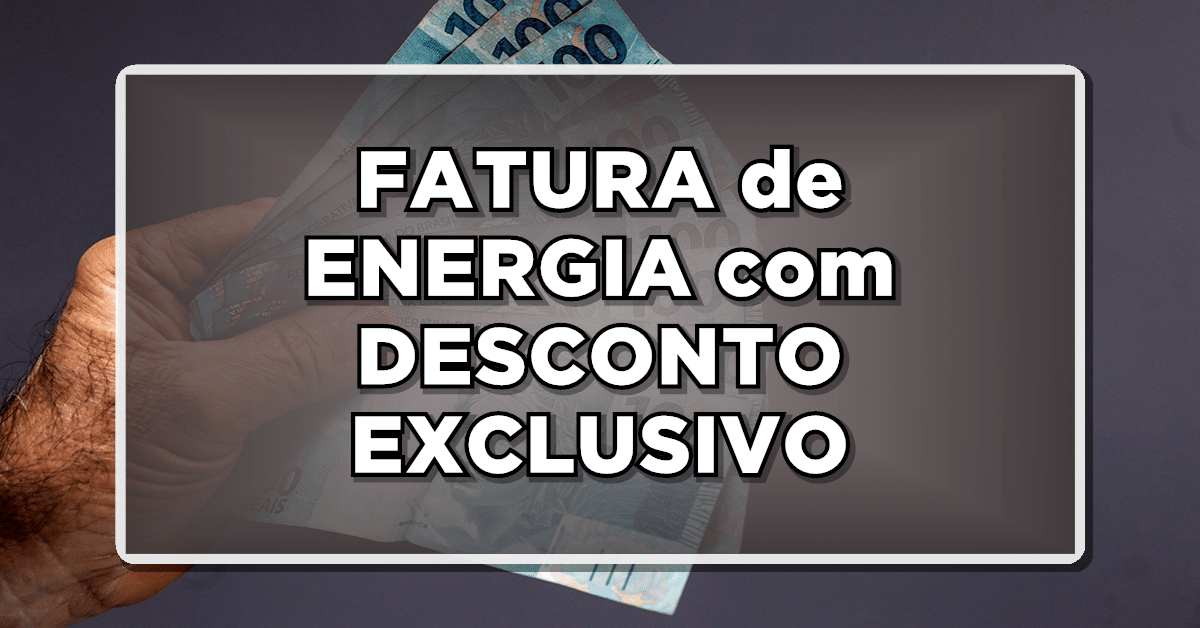 OFERTA IMPERDÍVEL! Reduza seus gastos na FATURA de ENERGIA com DESCONTO EXCLUSIVO para INDIVÍDUOS MADUROS ACIMA DE 60 ANOS.
