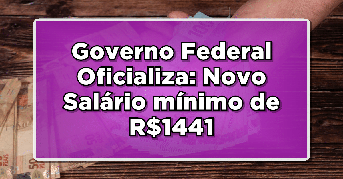 Novo salário mínimo
