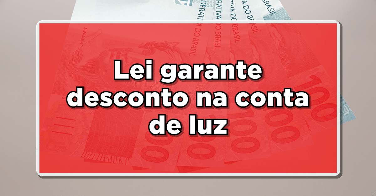 como ter desconto na conta de luz