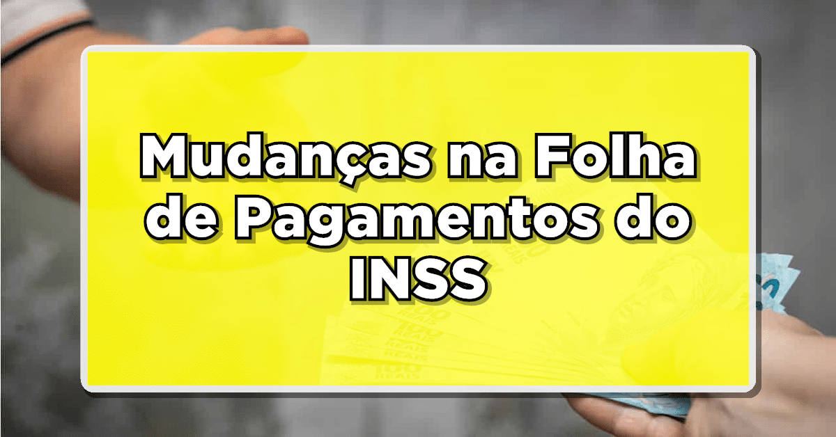 folha de pagamentos do INSS