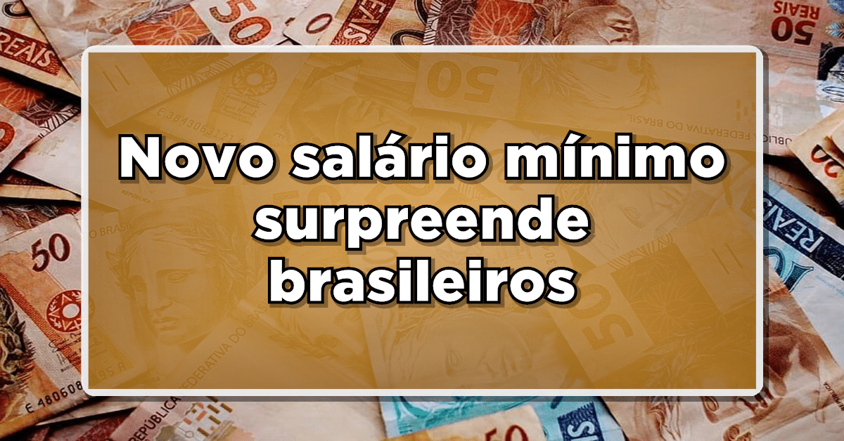 Novo salário mínimo