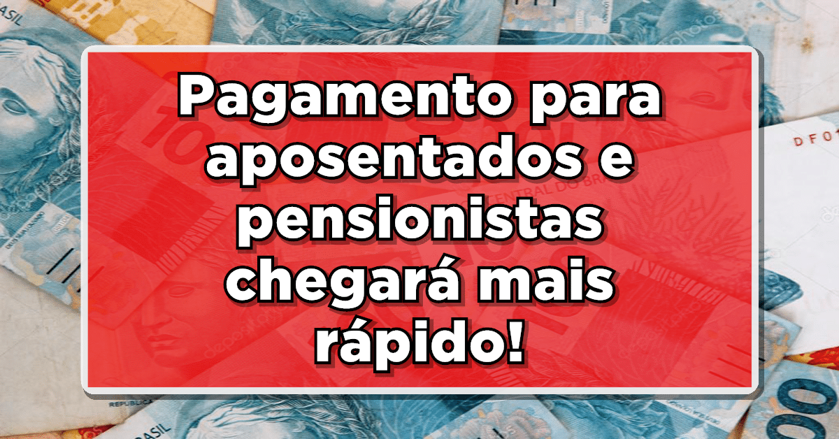 Pagamento para aposentados e pensionistas