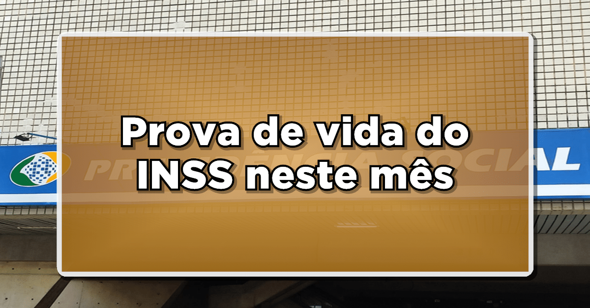 prova de vida do inss