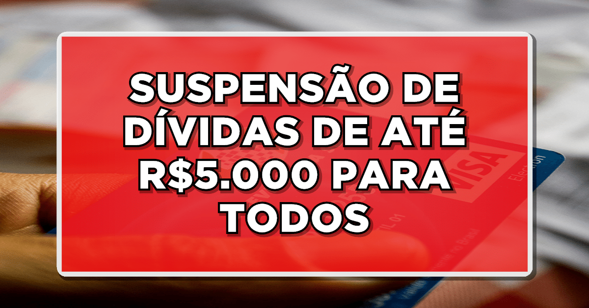 Suspensão de dívidas
