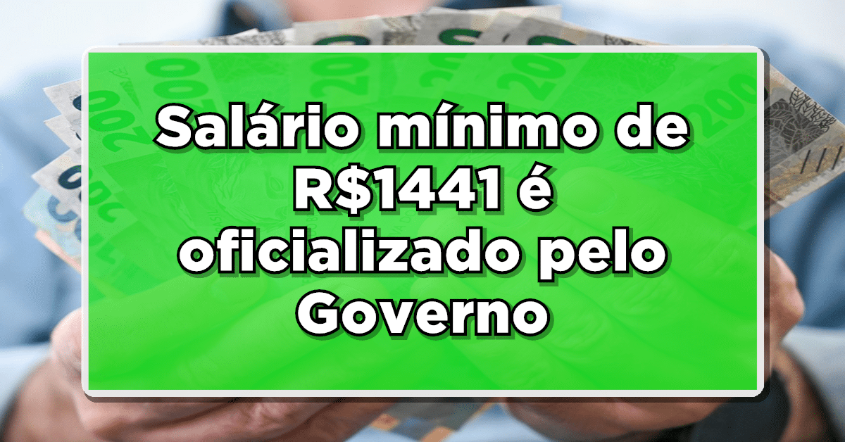 Novo salário mínimo