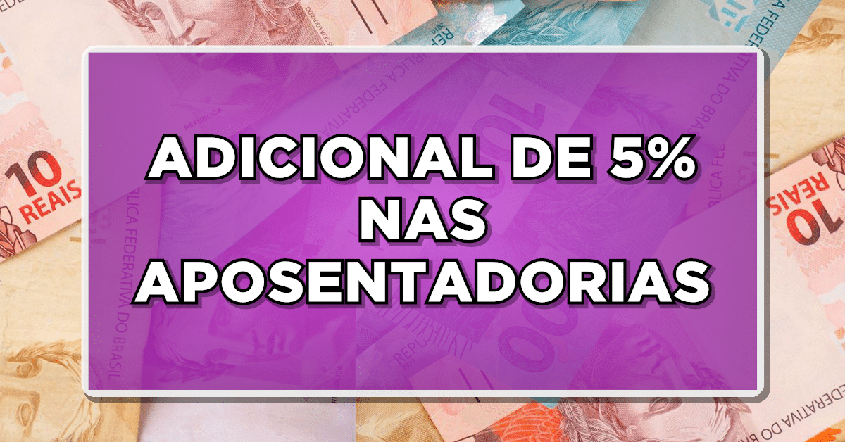 adicional na aposentadoria