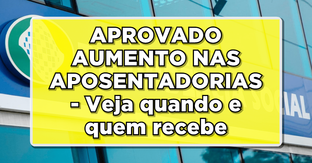 aumento aposentadoria