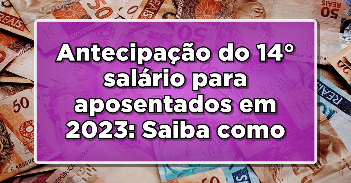 antecipação do 14° salário