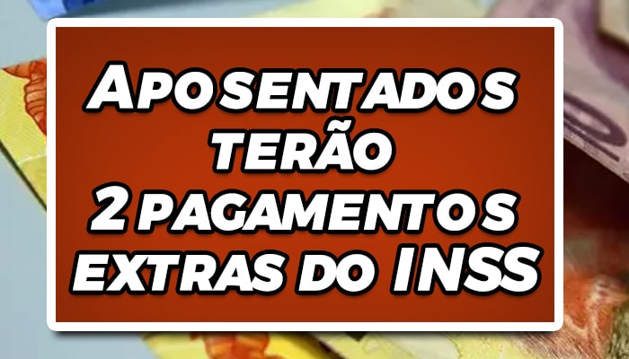 Pagamento extra INSS