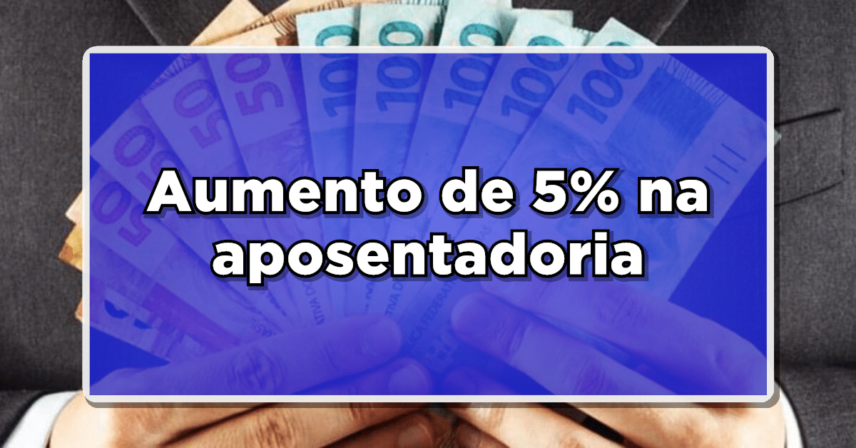 adicional 5 aposentadoria acima do minimo