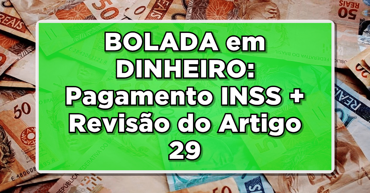 pagamento inss e revisão do artigo 29