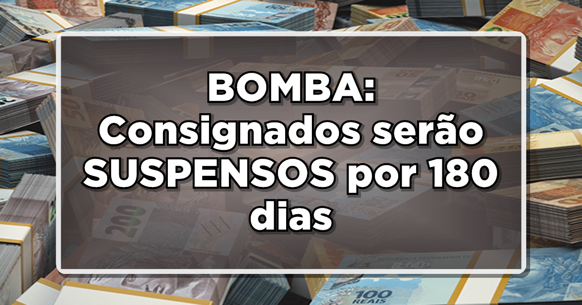 PL prevê suspensão dos consignados do INSS.