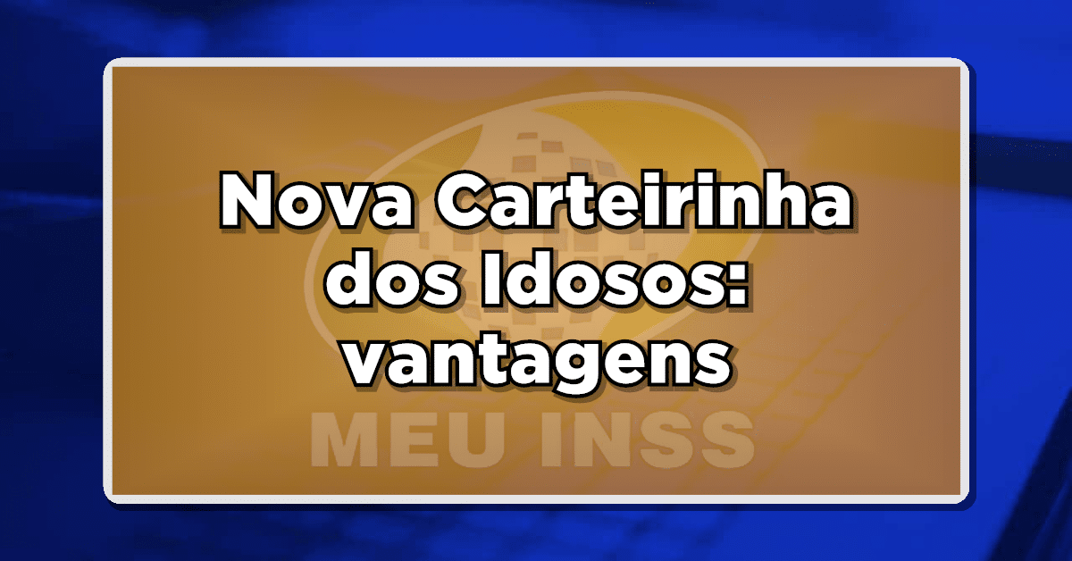 carteirinha dos idosos