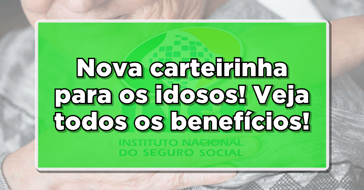 Carteirinha para os idosos