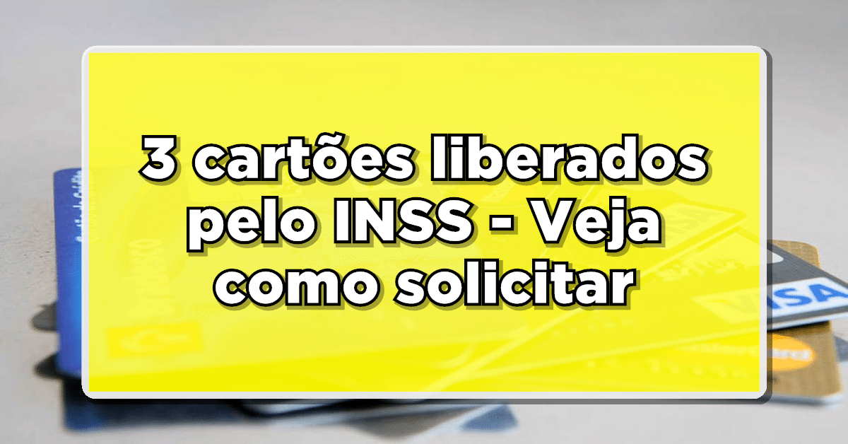Cartões INSS