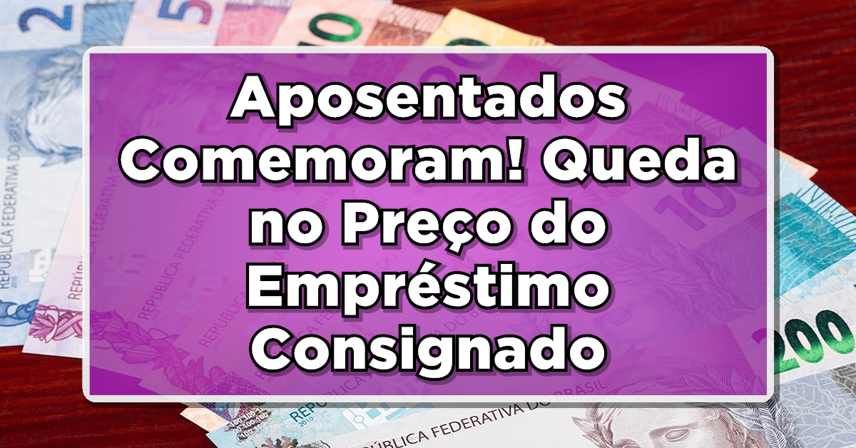 Aposentados comemoram queda dos juros consignado INSS