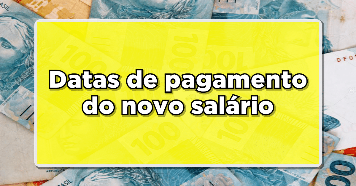 quando será pago novo salário mínimo