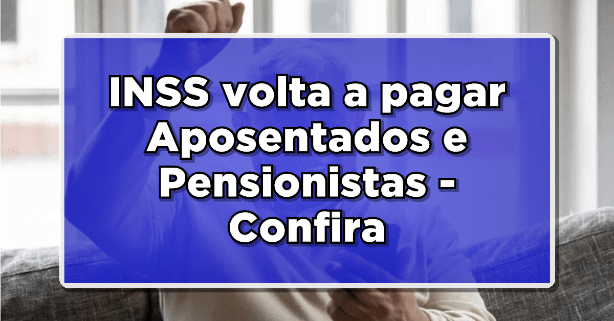 Pagamento INSS setembro