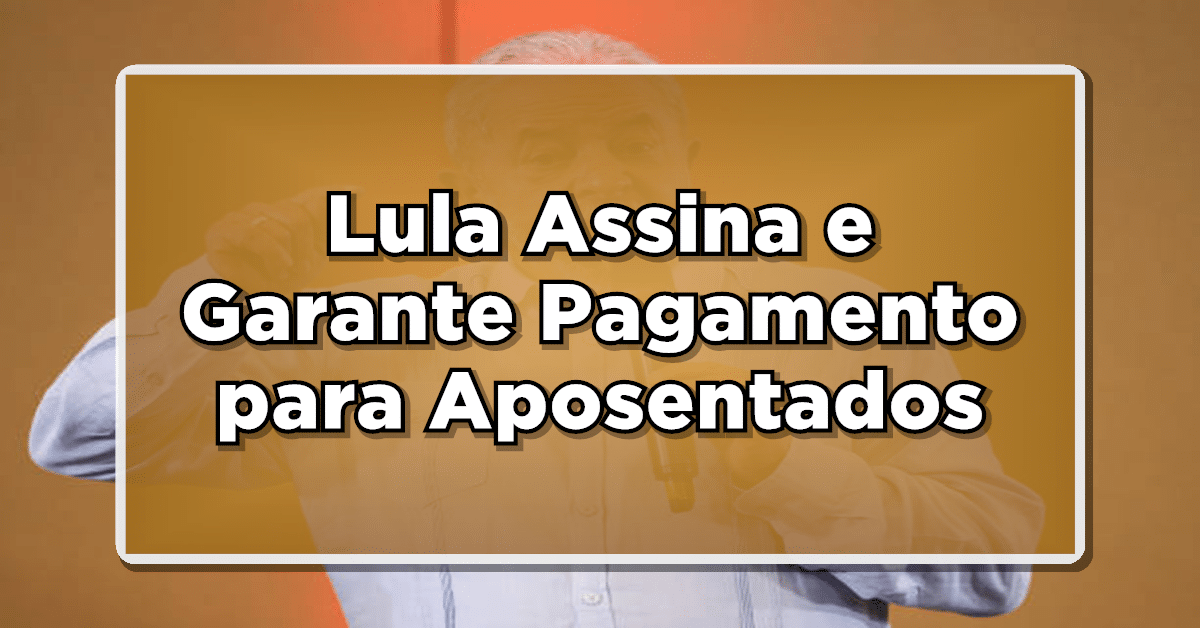 Pagamento aposentados