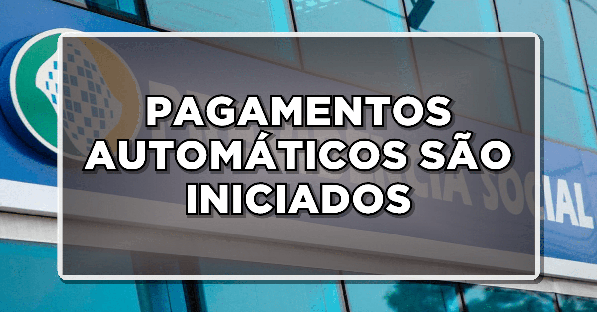 INSS paga benefício automático