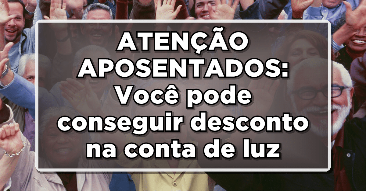 Desconto na conta de energia