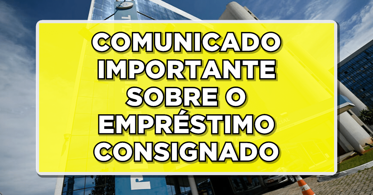 Empréstimo consignado do INSS tem novo alerta