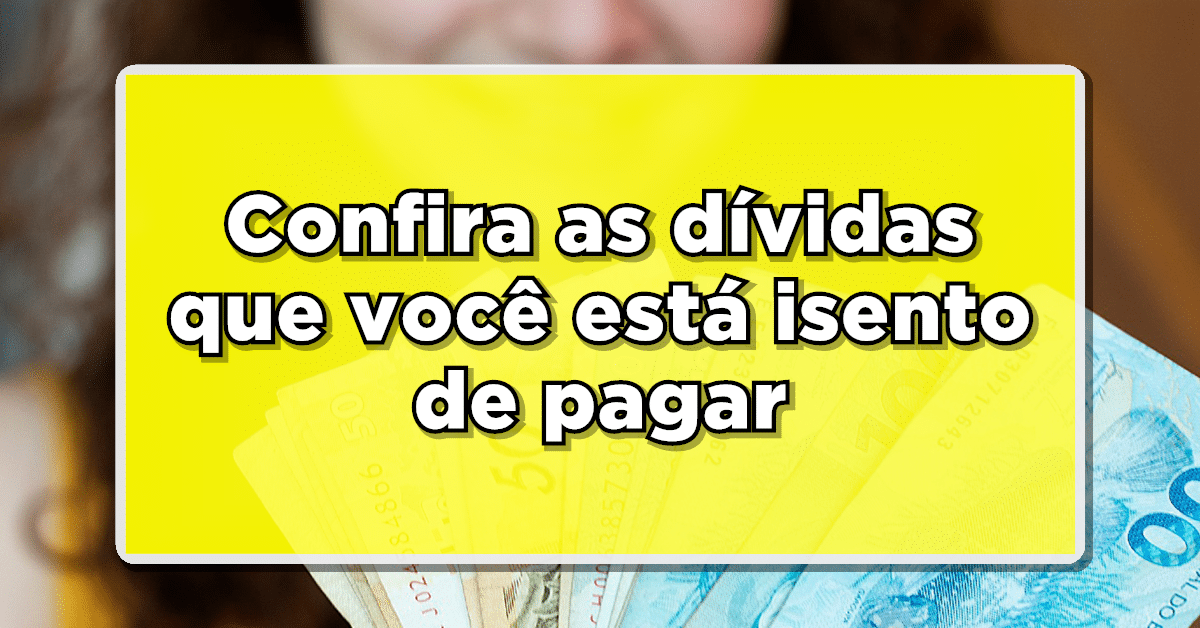 Dívida que não preciso pagar