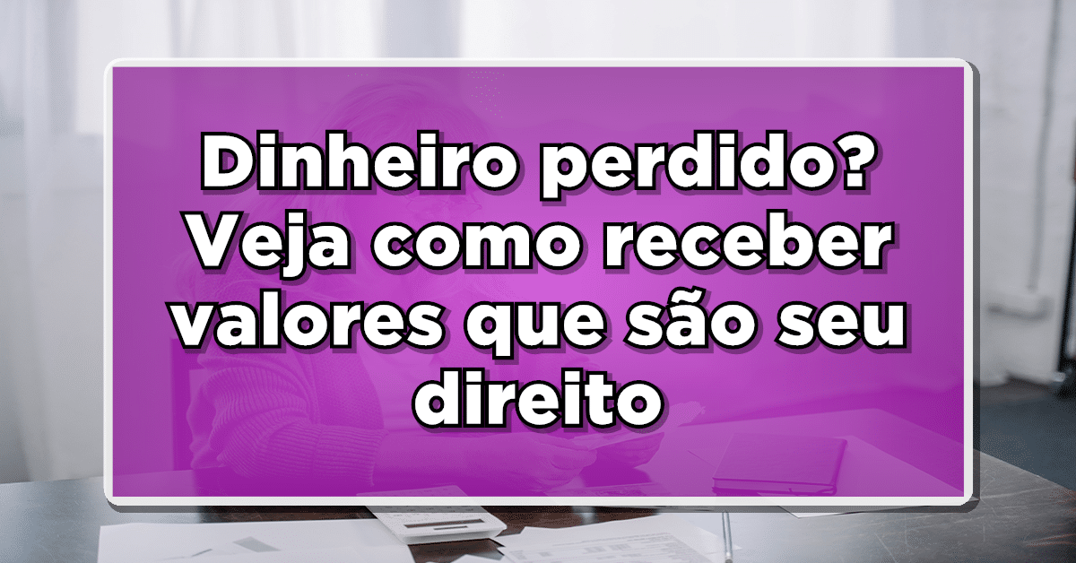 dinheiro perdido