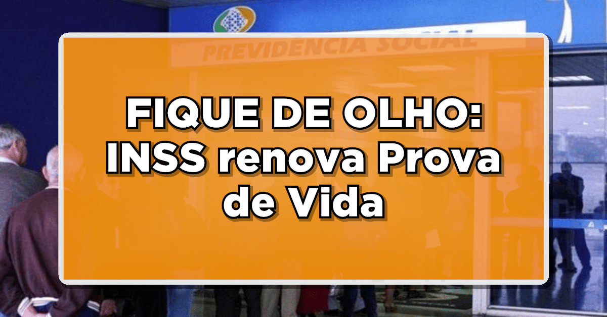 Prova de vida INSS