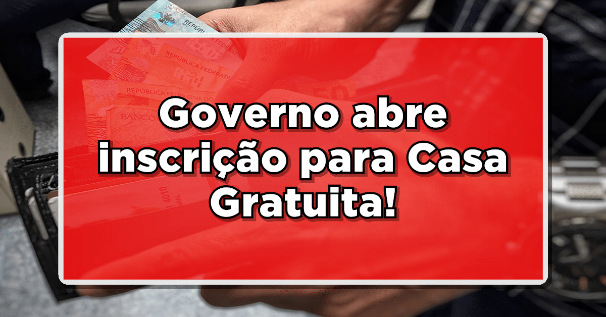 inscrição minha casa minha vida