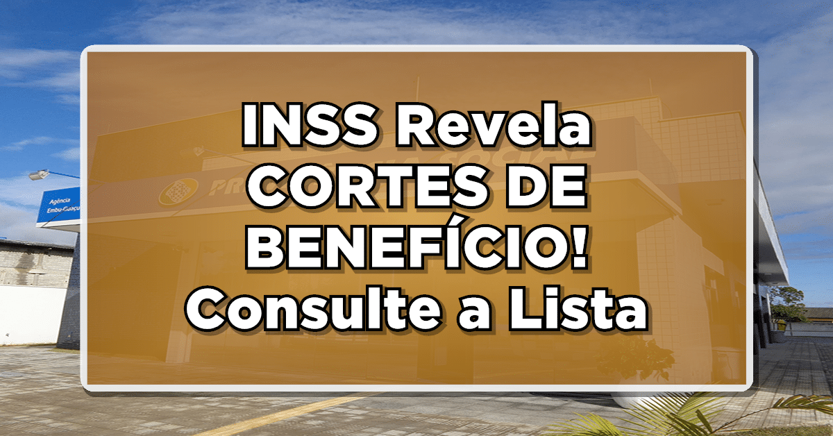corte benefício inss