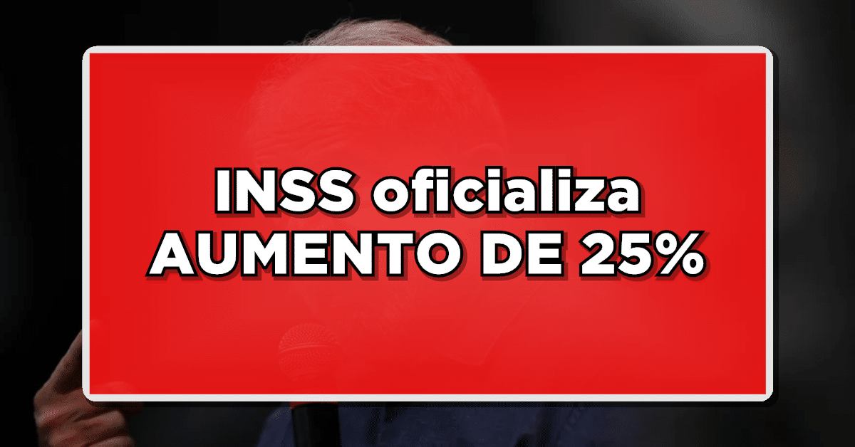 Aumento para aposentados de 25% é liberado