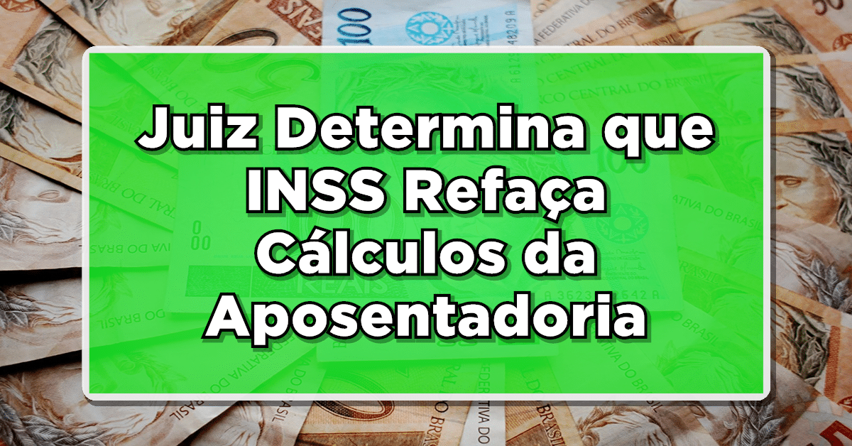 Uma decisão judicial determina que o INSS efetue a revisão da aposentadoria, levando em consideração as contribuições feitas antes de 1994. Para obter mais informações sobre o caso, leia a seguir.