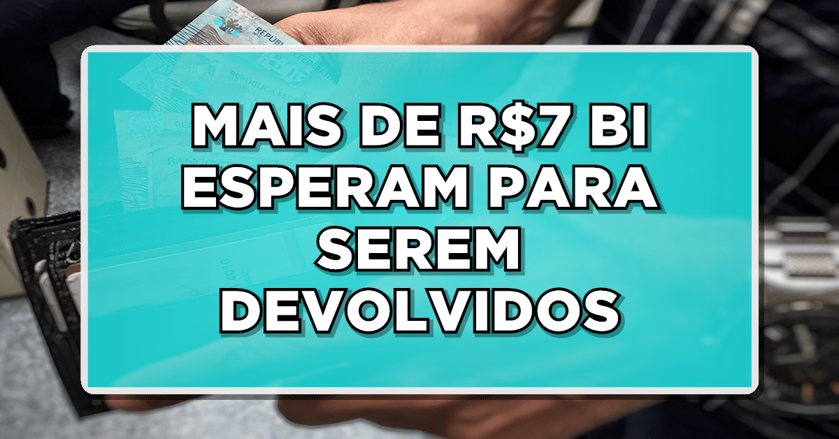 Dinheiro esquecido Banco Central